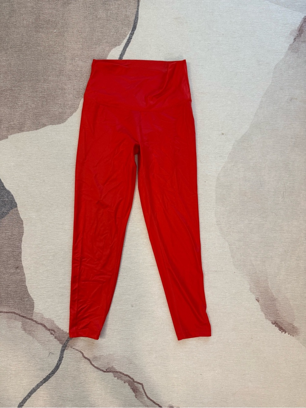 aerie Red High-Waist Shine Leggings